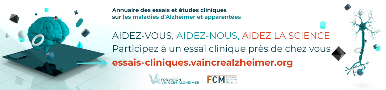 Annuaire des essais et études cliniques sur les maladies d’Alzheimer et apparentées