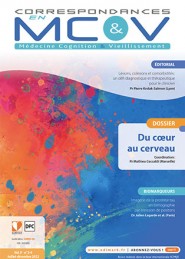 Correspondances en Médecine Cognition & Vieillissement