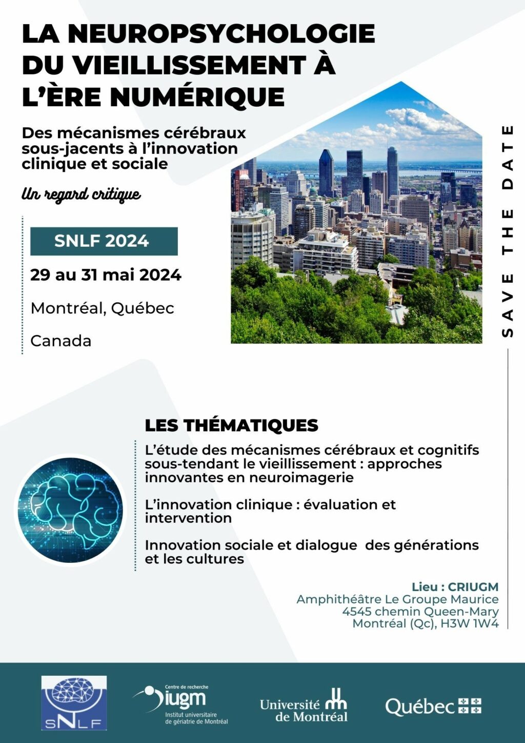 Affiche Printemps SNLF Montreal 2024