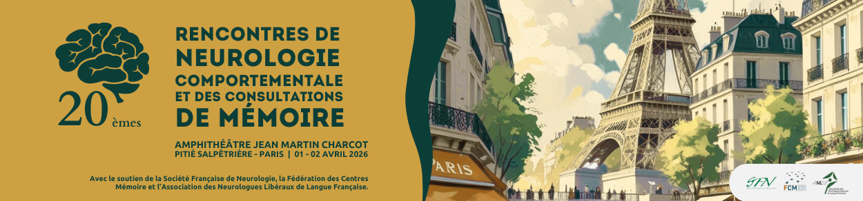 Rencontres de Neurologie Comportementale et des Consultations de Mémoire 2026